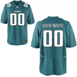 Nike Jacksonville Jaguars Customized Game Team Color Green Nike NFL Jerseys Cheap