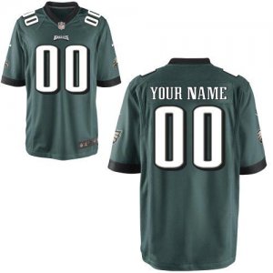 Nike Philadelphia Eagles Customized Game Team Color Green Nike NFL Jerseys Cheap