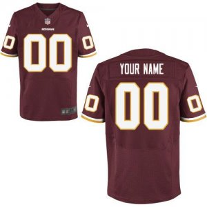 Nike Washington Redskins Customized Elite Team Color Red Nike NFL Jerseys Cheap