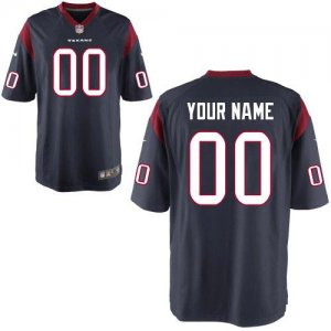 Nike Houston Texans Customized Game Team Color Navy Blue Nike NFL Jerseys Cheap