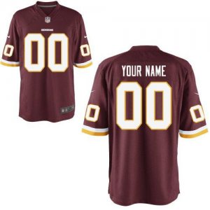 Nike Washington Redskins Customized Game Team Color red Nike NFL Jerseys Cheap