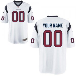 Nike Houston Texans Customized Game White Nike NFL Jerseys Cheap