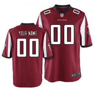 Nike Atlanta Falcons Customized Game Red Nike NFL Jerseys Cheap