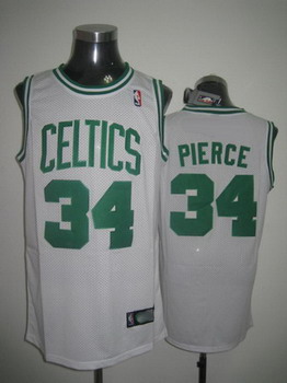 Boston CELTICS 34 PAUL PIERCES white jerseys Cheap