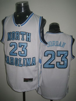 Chicago Bulls 23 Jordan White Jerseys North Carolina Cheap