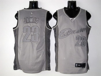 Cleveland Cavaliers 23 James Grey Swingman Jerseys Cheap