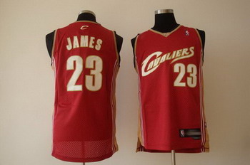 Cleveland CAVALIERS 23 LEBRON JAMES red SWINGMAN jerseys Cheap