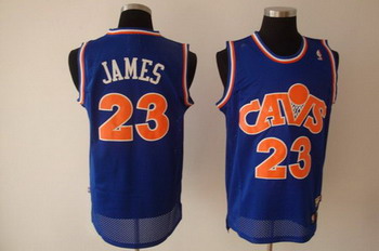 Cleveland CAVALIERS 23 LEBRON JAMES purple SWINGMAN Cheap