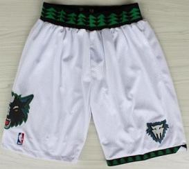 Minnesota Timberwolves White Revolution 30 NBA Short Cheap