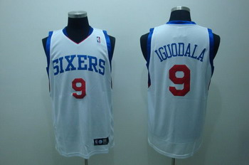 Philadelphia 76ers 9 Andre Iguodala White Jerseys Cheap