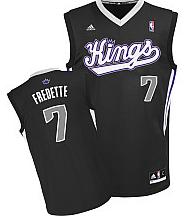 Sacramento Kings 7 Jimmer Fredette Revolution 30 Swingman Black Jersey Cheap