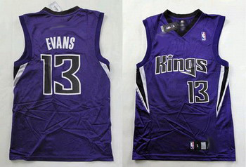 SACRAMENTO KINGS 13 TYREKE EVANS ROAD JERSEY Cheap