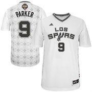 San Antonio Spurs 9 Tony Parker 2014 Latin Nights White Swingman NBA Jerseys Cheap