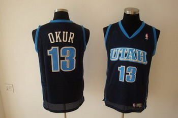 Utah Jazz 13 OKUR blue SWINGMAN jerseys Cheap