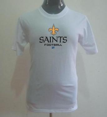 New Orleans Sains Big & Tall Critical Victory T-Shirt White Cheap