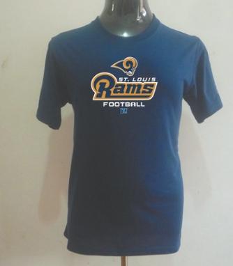 St.Louis Rams Big & Tall Critical Victory T-Shirt Dark Blue Cheap