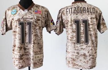 Nike Arizona Cardinals 11 Larry Fitzgerald Salute to Service Digital Camo Elite NFL Jersey Cheap