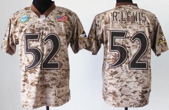 Nike Baltimore Ravens 52 Ray Lewis Salute to Service Digital Camo Elite NFL Jersey Cheap