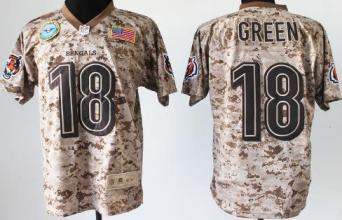 Nike Cincinnati Bengals 18 A.J. Green Salute to Service Digital Camo Elite NFL Jersey Cheap