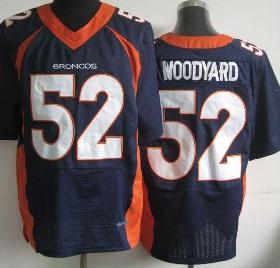 Nike Denver Broncos 52 Wesley Woodyard Blue Elite NFL Jerseys New Style Cheap