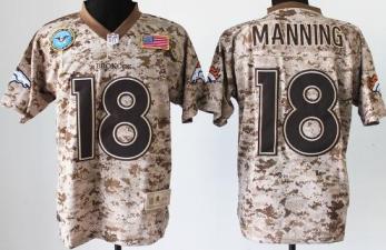 Nike Denver Broncos 18 Peyton Manning Salute to Service Digital Camo Elite NFL Jersey Cheap