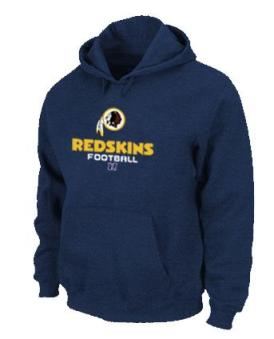 Washington Red Skins Critical Victory Pullover Hoodie Dark Blue Cheap