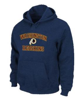 Washington Red Skins Heart & Soul Pullover Hoodie Dark Blue Cheap