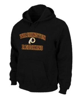 Washington Red Skins Heart & Soul Pullover Hoodie Black Cheap