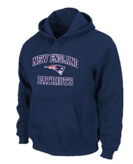 New England Patriots Heart & Soul Pullover Hoodie Dark Blue Cheap