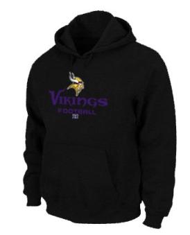 Minnesota Vikings Critical Victory Pullover Hoodie Black Cheap