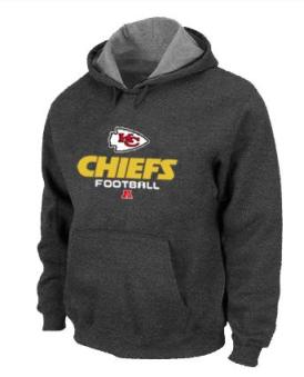 Kansas City Chiefs Critical Victory Pullover Hoodie Dark Grey Cheap