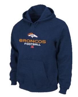 Denver Broncos Critical Victory Pullover Hoodie Dark Blue Cheap