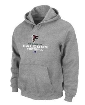 Atlanta Falcons Critical Victory Pullover Hoodie Grey Cheap