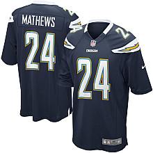 Nike San Diego Chargers 24# Ryan Mathews Dark Blue Nike NFL Jerseys Cheap