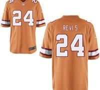 Nike Tampa Bay Buccaneers 24 Darrelle Revis Orange Game NFL Jerseys Cheap