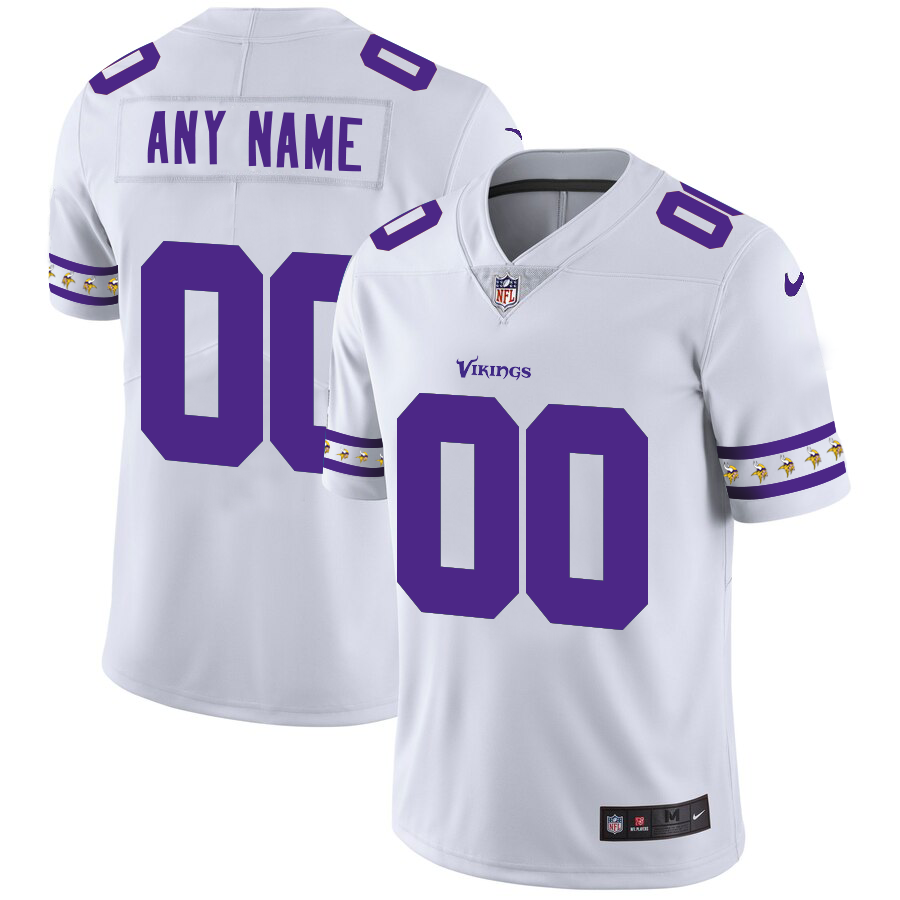 Men's Minnesota Vikings Custom NFL Team Logo Cool Edition Jerseys