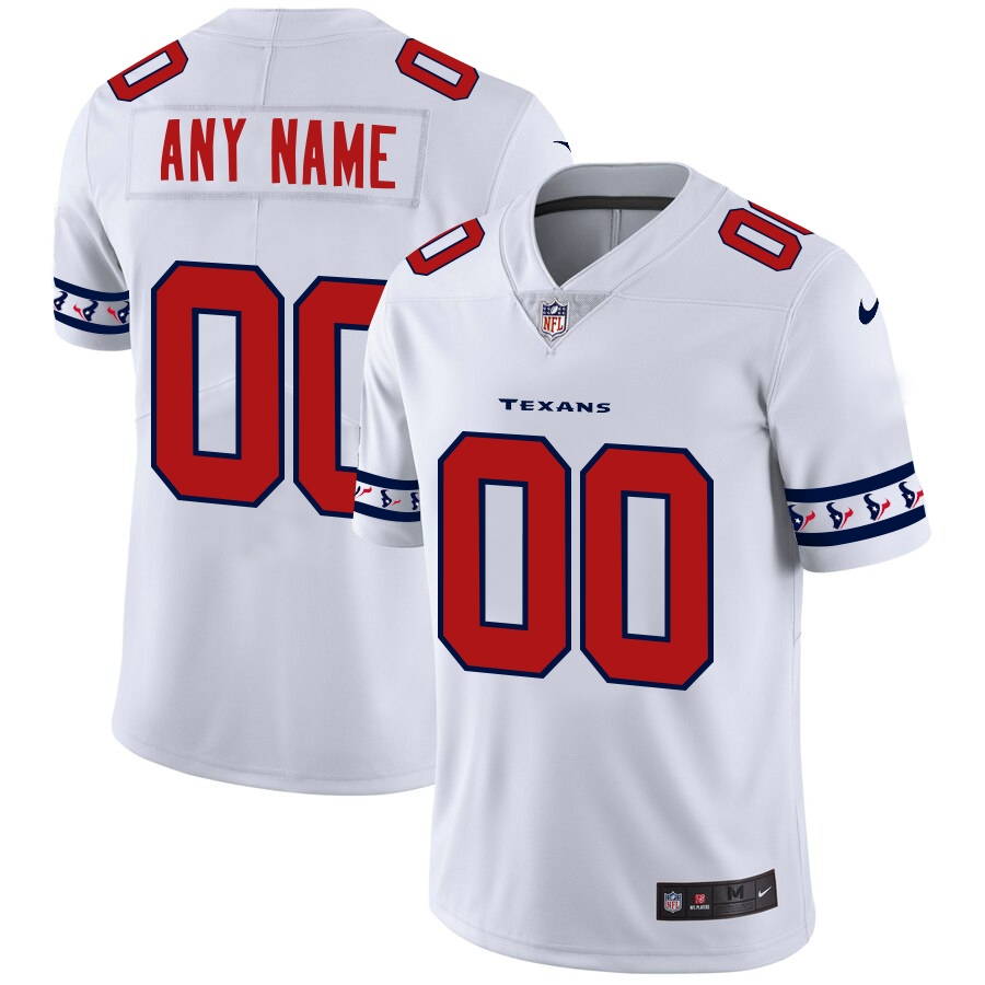 Men's Houston Texans Custom NFL Team Logo Cool Edition Jerseys