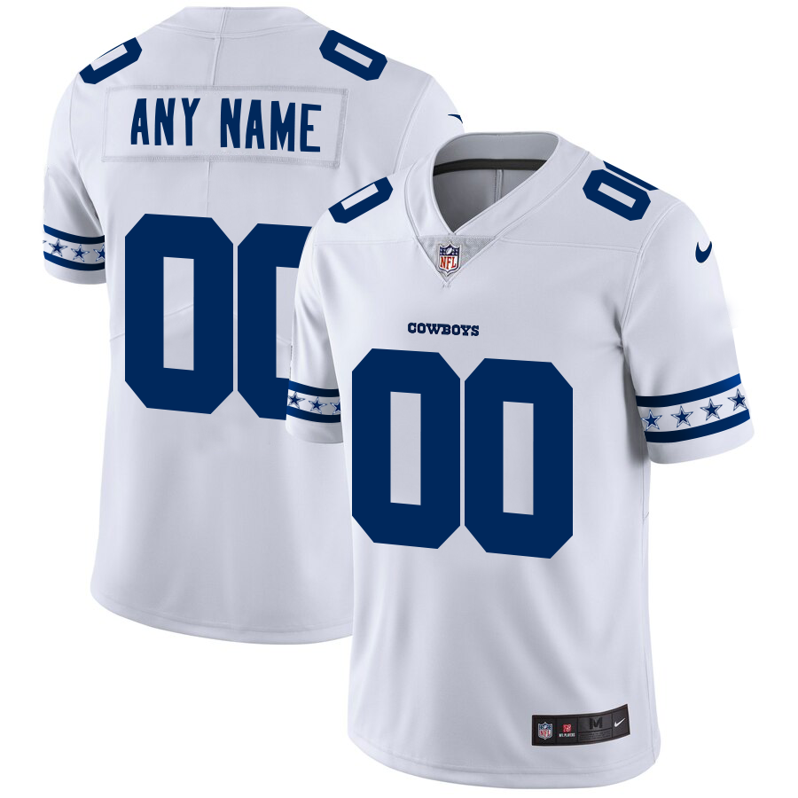 Men's Dallas Cowboys Custom NFL Team Logo Cool Edition Jerseys