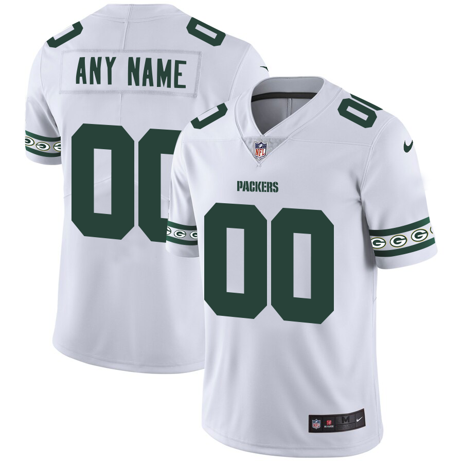 Men's Green Bay Packers Custom NFL Team Logo Cool Edition Jerseys