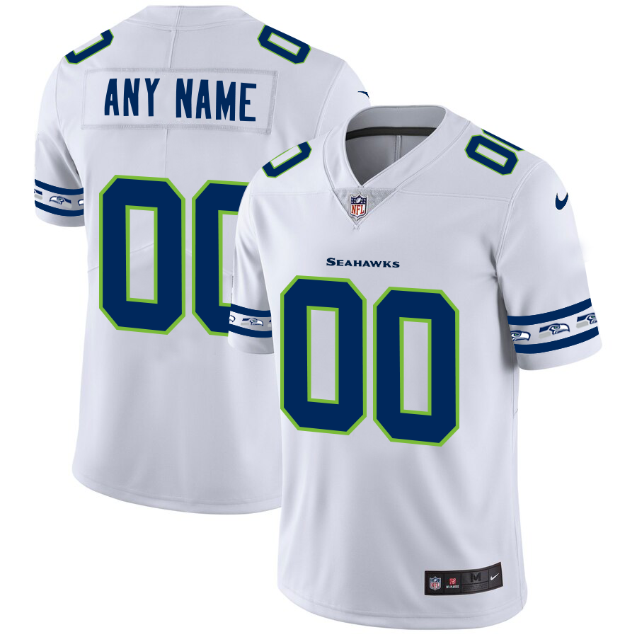 Men's Seattle Seahawks Custom NFL Team Logo Cool Edition Jerseys