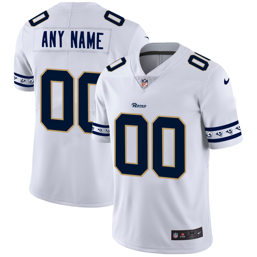 Men's Los Angeles Rams Custom NFL Team Logo Cool Edition Jerseys