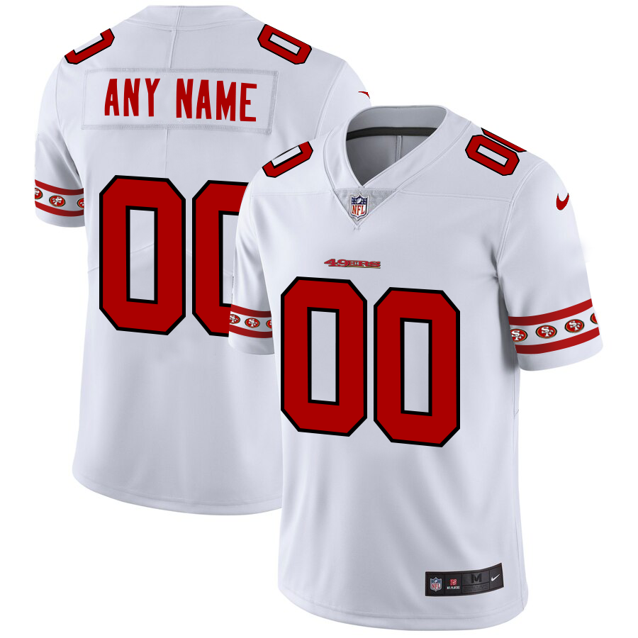 Men's San Francisco 49ers Custom NFL Team Logo Cool Edition Jerseys