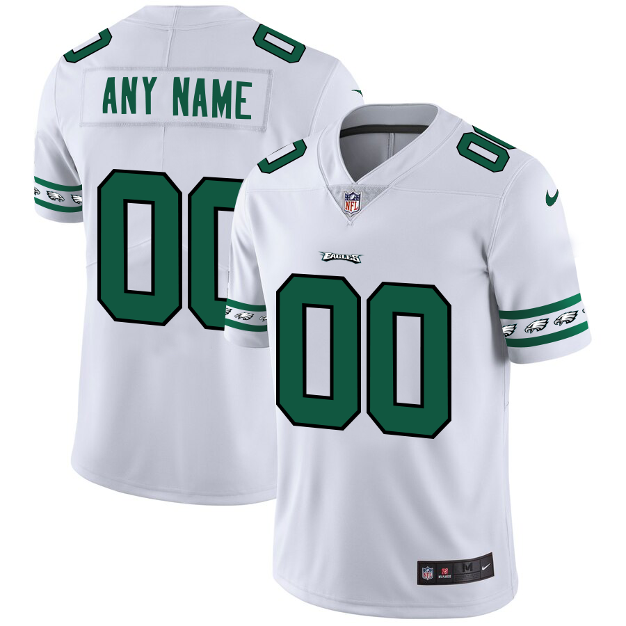 Men's Philadelphia Eagles Custom NFL Team Logo Cool Edition Jerseys