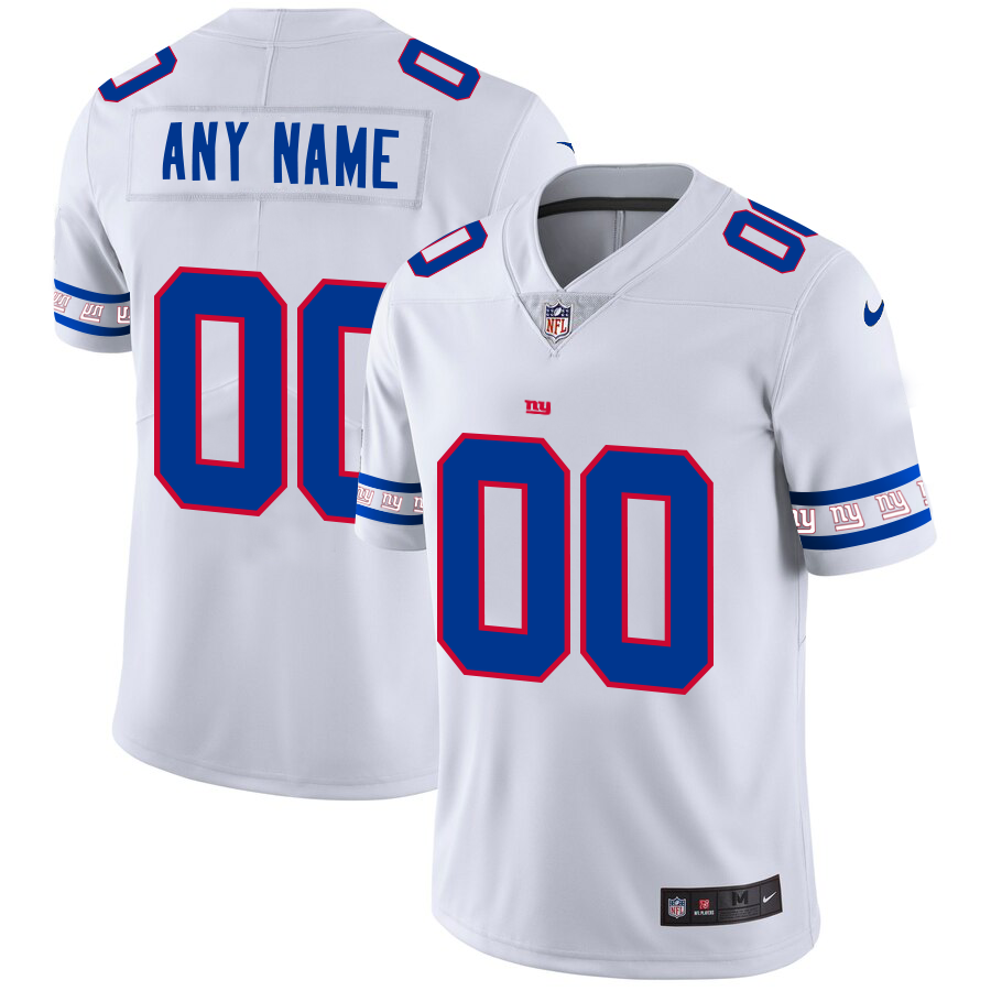 Men's New York Giants Custom NFL Team Logo Cool Edition Jerseys