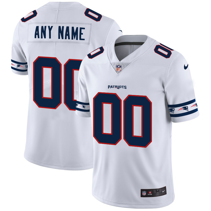 Men's New England Patriots Custom NFL Team Logo Cool Edition Jerseys