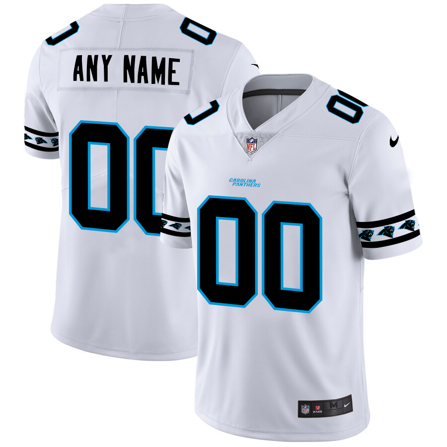 Men's Carolina Panthers Custom NFL Team Logo Cool Edition Jerseys