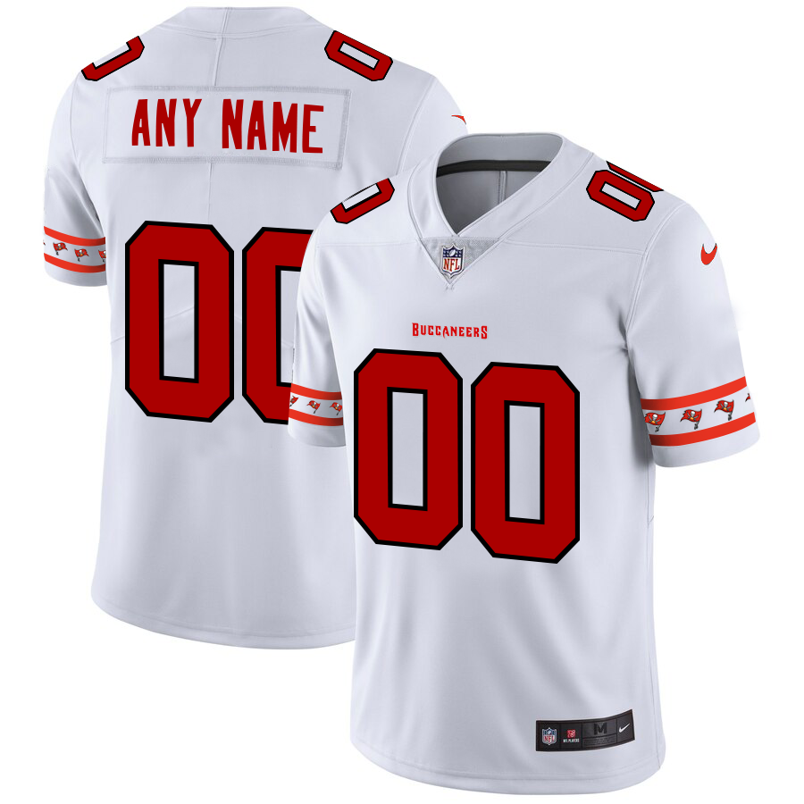 Men's Tampa Bay Buccaneers Custom NFL Team Logo Cool Edition Jerseys