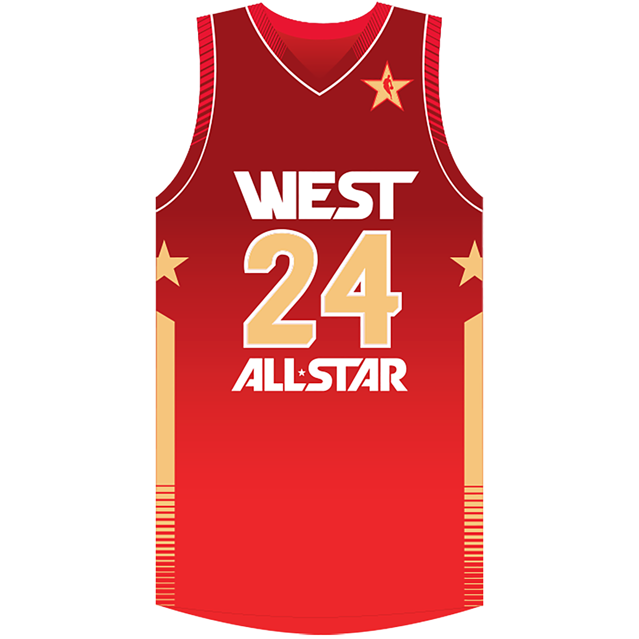 Los Angeles Lakers #24 Kobe Bryant All-Star Jersey