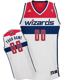 Kids Washington Wizards Customized White Jersey